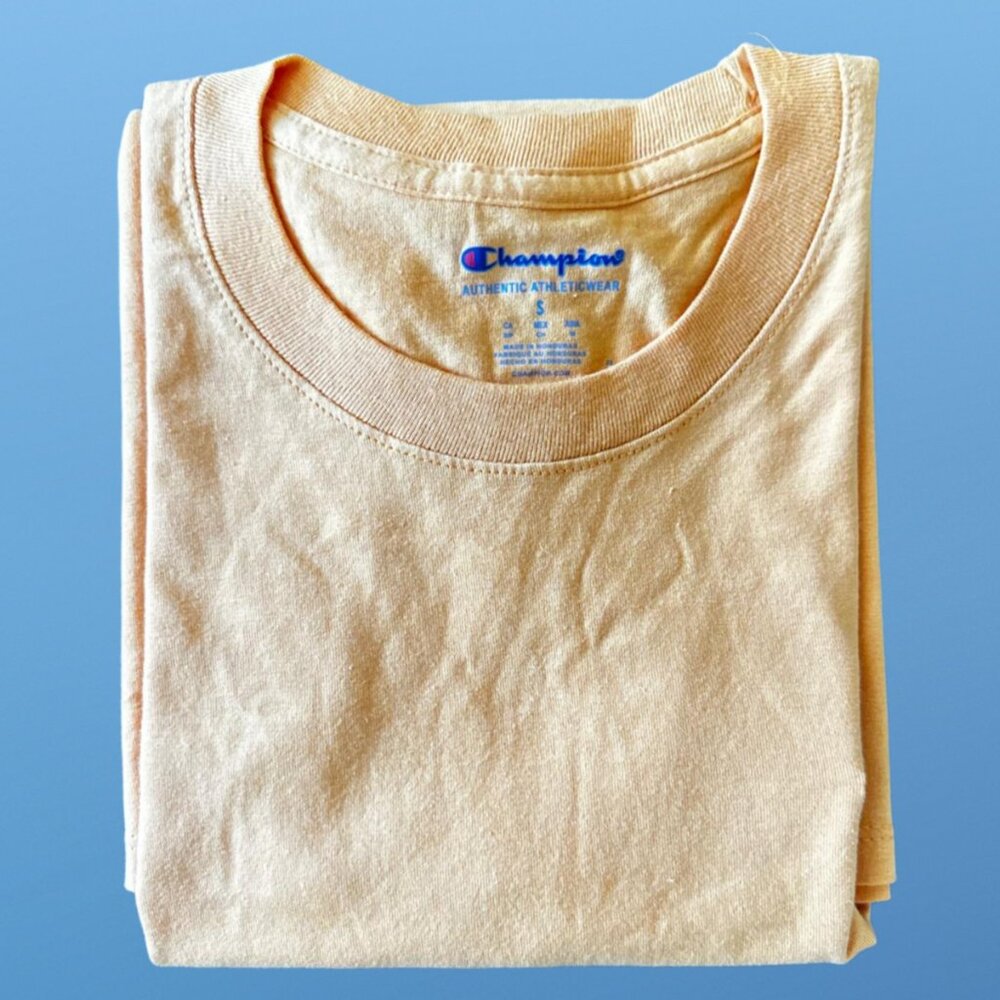 Authentic Champion Orange Color Men's Sleeveless Sizes S Athletic wear